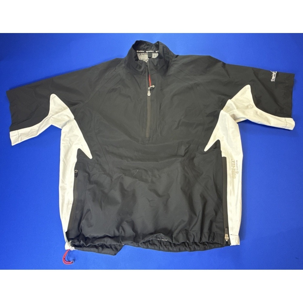 Sunice Hurricane Men's GTX Waterproof Golf Jacket 1/2 Zip Size M Short Sleeve